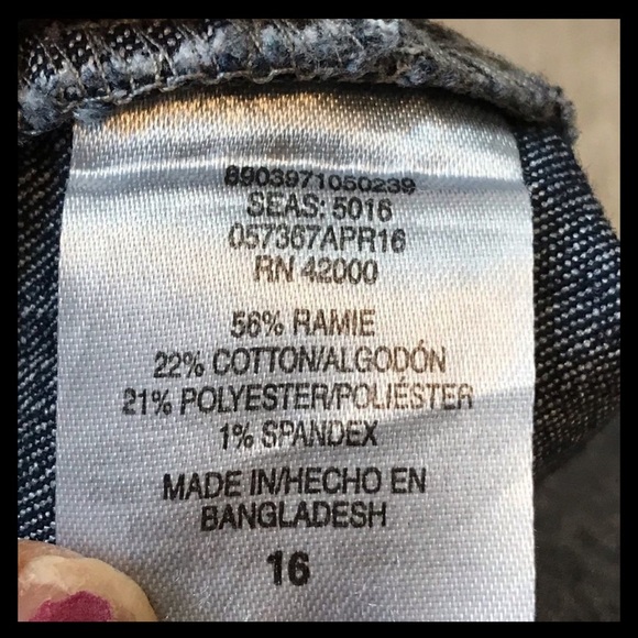 Kids' Dark Blue Jeans with Colorful Details - Picture 9 of 9